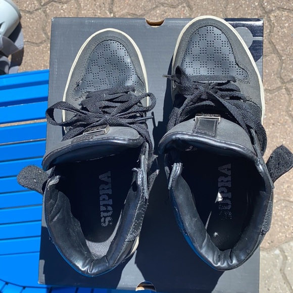 Supra Vaider Black Tuff size 8.5 - Picture 5 of 5